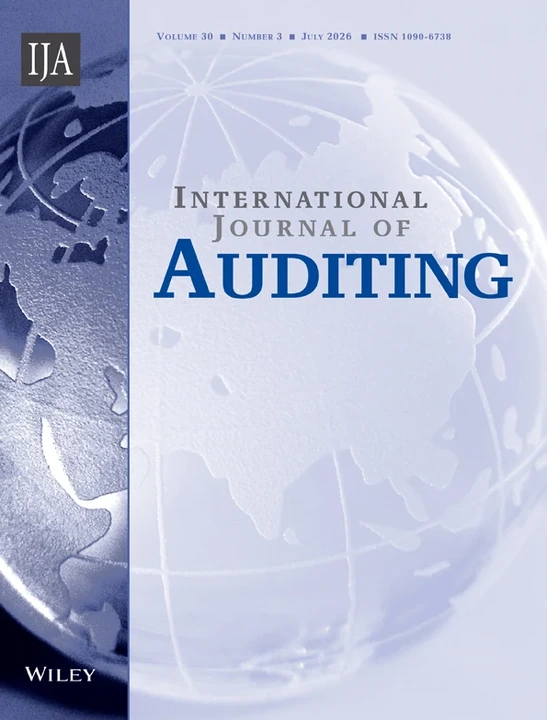 INTERNATIONAL JOURNAL OF AUDITING journal cover