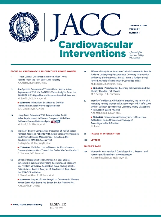 JACC-Cardiovascular Interventions journal cover