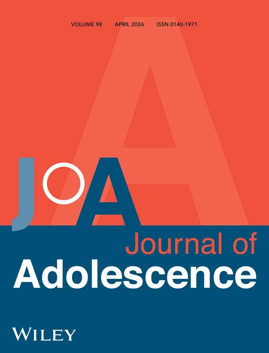 JOURNAL OF ADOLESCENCE 期刊封面
