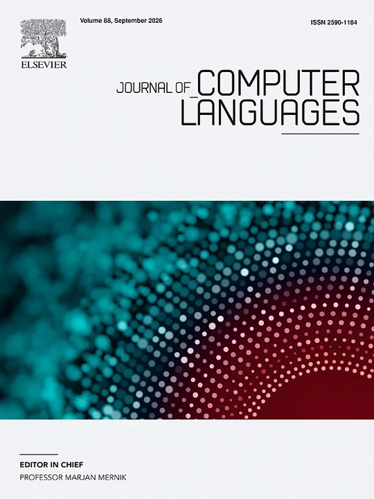 Journal of Computer Languages 期刊封面