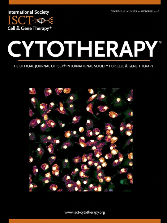 CYTOTHERAPY journal cover
