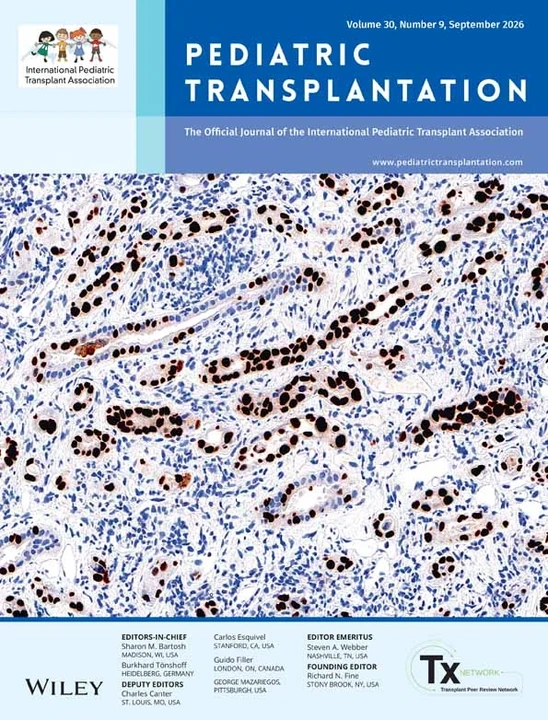 PEDIATRIC TRANSPLANTATION journal cover