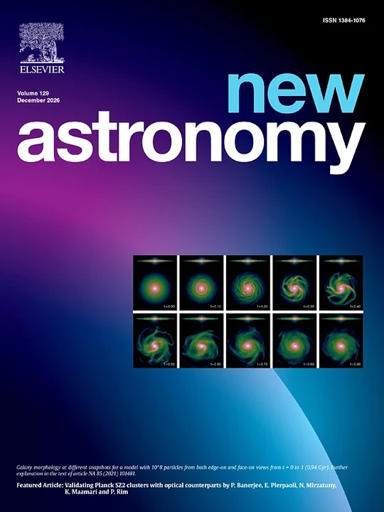 NEW ASTRONOMY journal cover