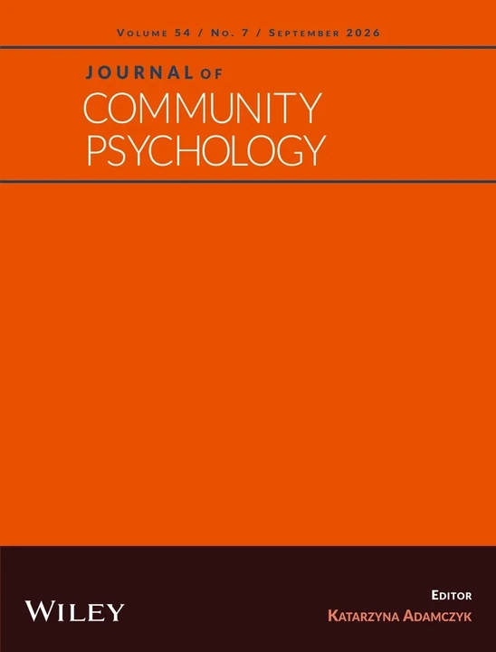 JOURNAL OF COMMUNITY PSYCHOLOGY journal cover
