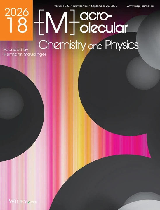 MACROMOLECULAR CHEMISTRY AND PHYSICS journal cover