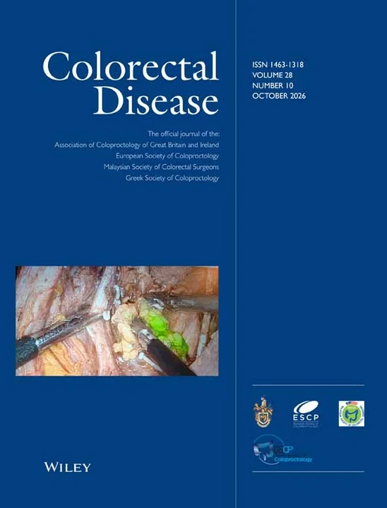Colorectal Disease journal cover