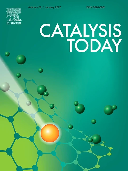 CATALYSIS TODAY journal cover