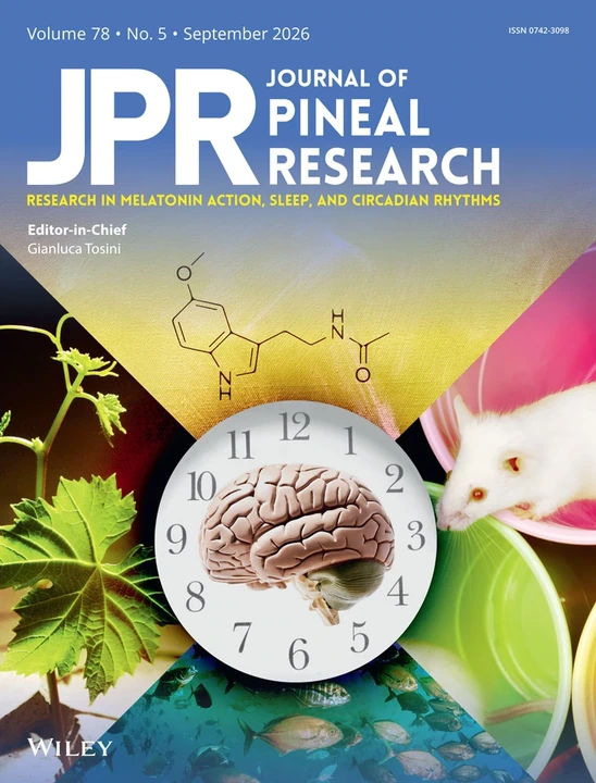 JOURNAL OF PINEAL RESEARCH 期刊封面