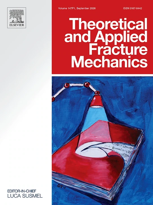 THEORETICAL AND APPLIED FRACTURE MECHANICS journal cover