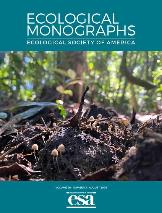 ECOLOGICAL MONOGRAPHS journal cover