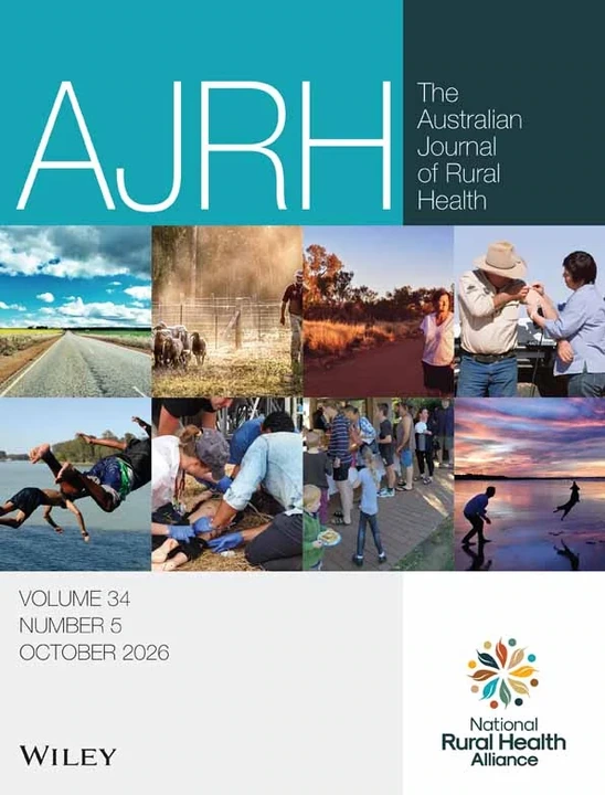 Australian Journal of Rural Health 期刊封面