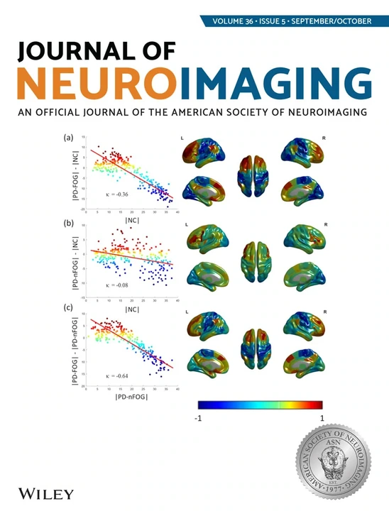 JOURNAL OF NEUROIMAGING journal cover