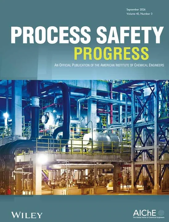 PROCESS SAFETY PROGRESS journal cover