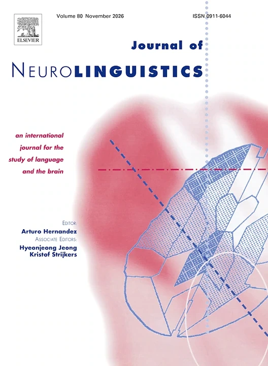 JOURNAL OF NEUROLINGUISTICS journal cover