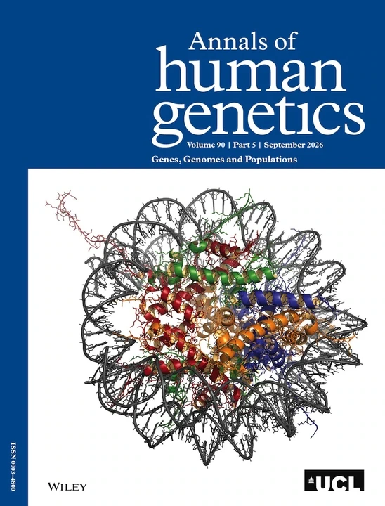 ANNALS OF HUMAN GENETICS journal cover