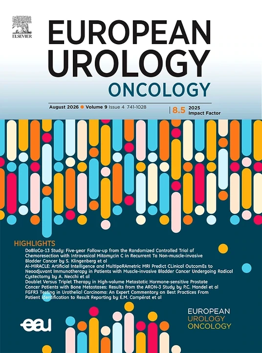 European Urology Oncology journal cover