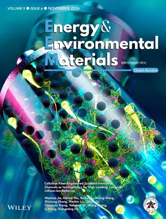 Energy & Environmental Materials 期刊封面