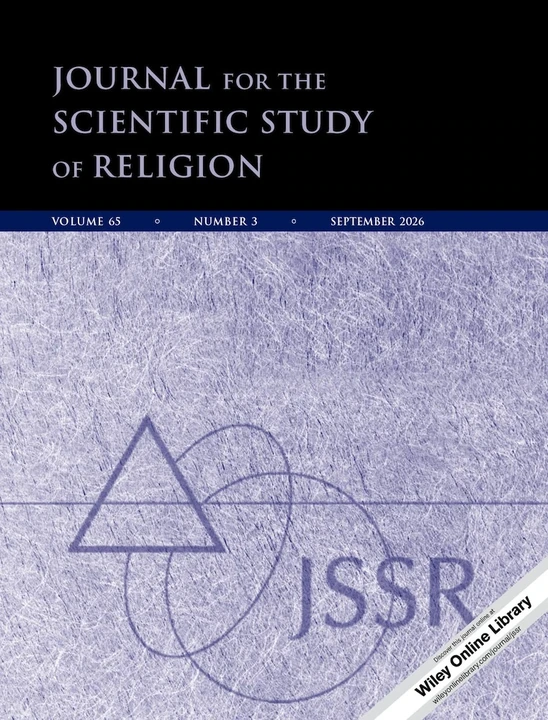 JOURNAL FOR THE SCIENTIFIC STUDY OF RELIGION journal cover