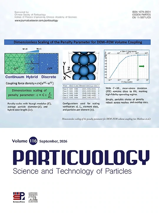 Particuology journal cover