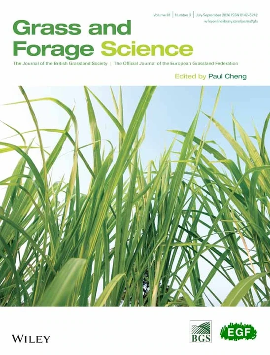 GRASS AND FORAGE SCIENCE journal cover
