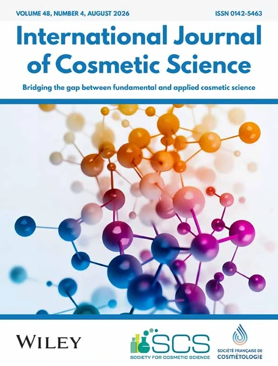 INTERNATIONAL JOURNAL OF COSMETIC SCIENCE journal cover