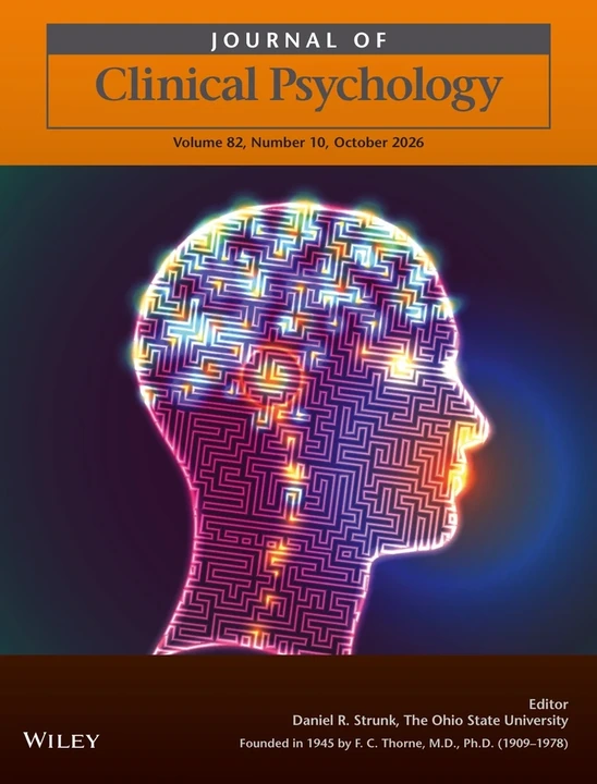JOURNAL OF CLINICAL PSYCHOLOGY journal cover