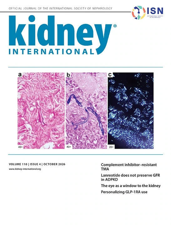 KIDNEY INTERNATIONAL journal cover