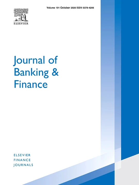 JOURNAL OF BANKING & FINANCE journal cover