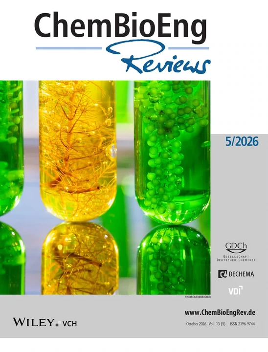 ChemBioEng Reviews journal cover