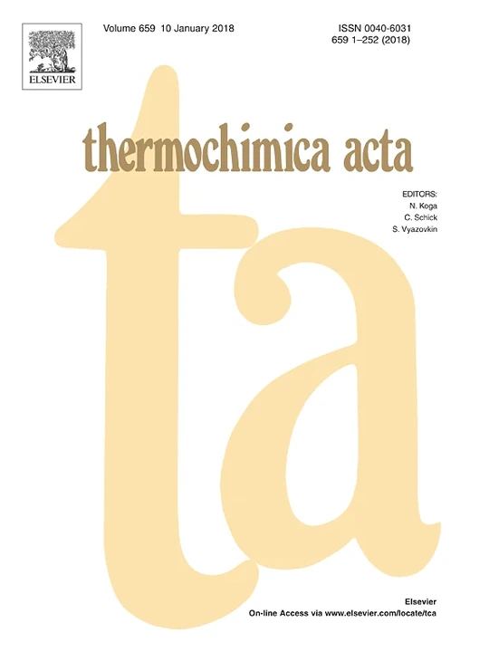 THERMOCHIMICA ACTA journal cover