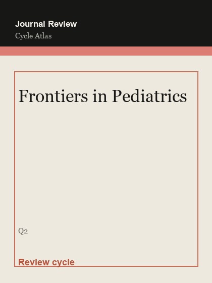 Frontiers in Pediatrics 临时占位封面