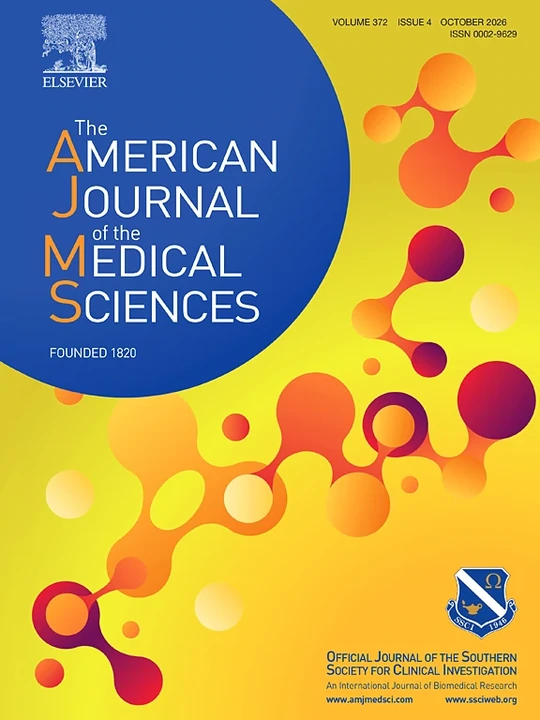 AMERICAN JOURNAL OF THE MEDICAL SCIENCES journal cover