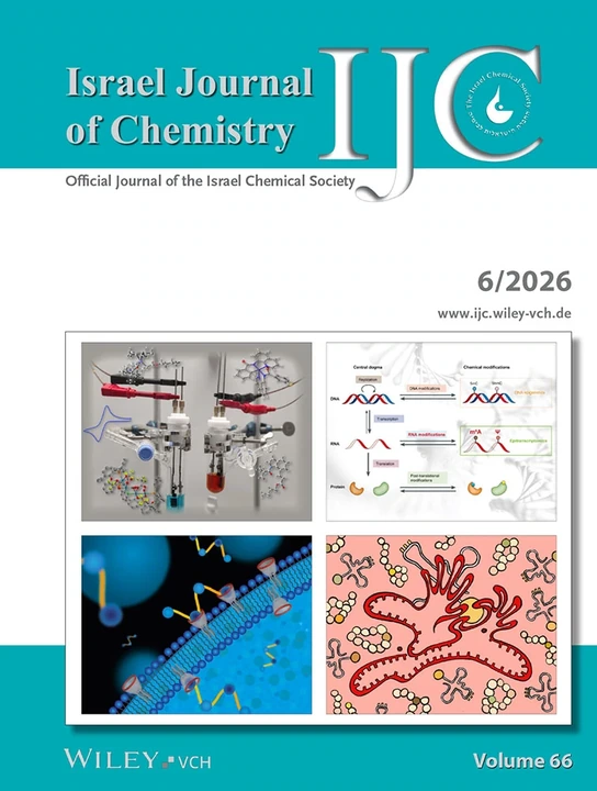 ISRAEL JOURNAL OF CHEMISTRY 期刊封面