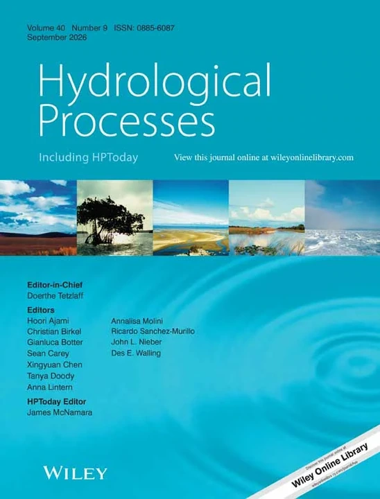 HYDROLOGICAL PROCESSES 期刊封面