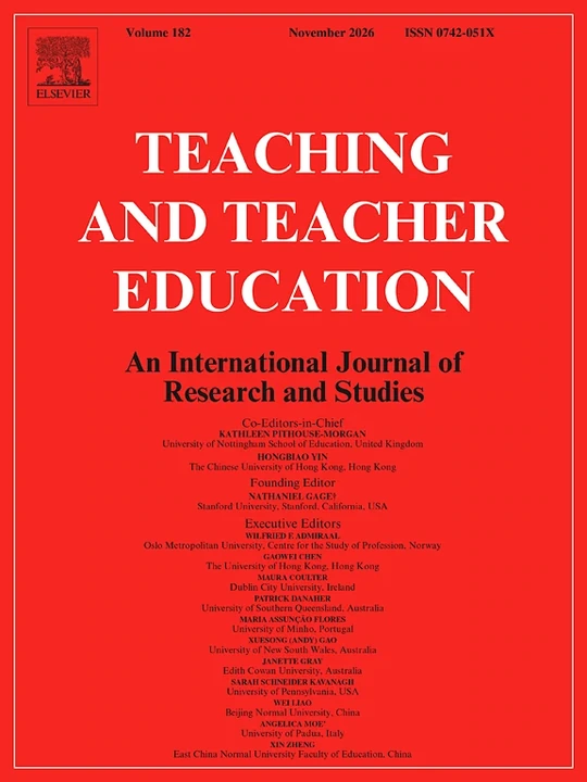 TEACHING AND TEACHER EDUCATION journal cover