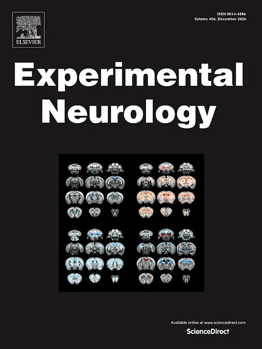 EXPERIMENTAL NEUROLOGY journal cover