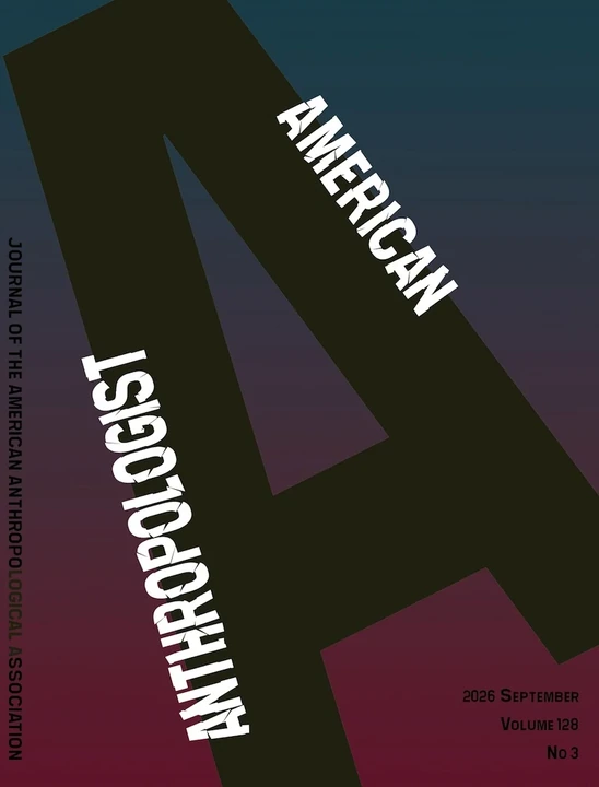 AMERICAN ANTHROPOLOGIST journal cover