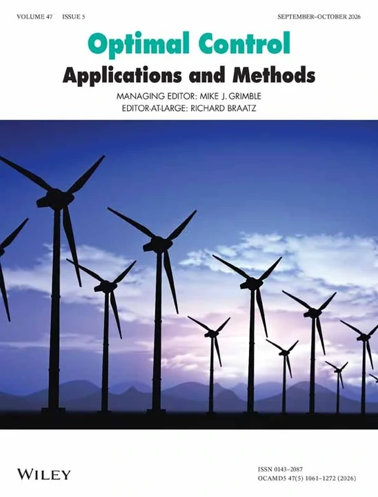OPTIMAL CONTROL APPLICATIONS & METHODS 期刊封面