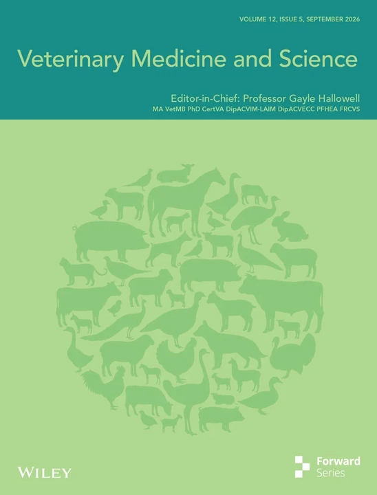Veterinary Medicine and Science journal cover