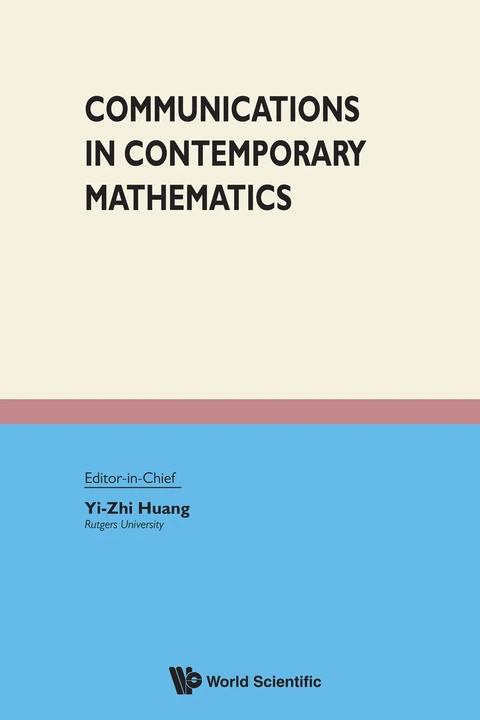 COMMUNICATIONS IN CONTEMPORARY MATHEMATICS journal cover