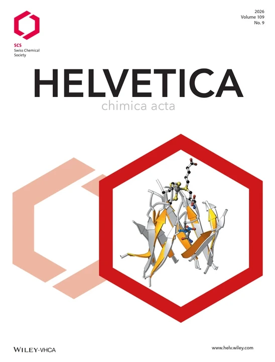 HELVETICA CHIMICA ACTA journal cover
