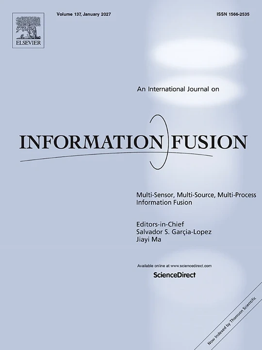 Information Fusion journal cover
