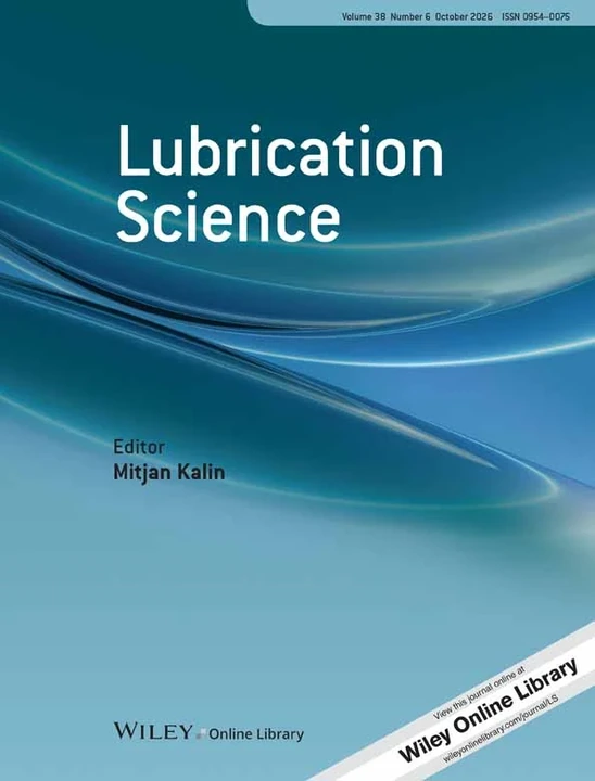 Lubrication Science journal cover