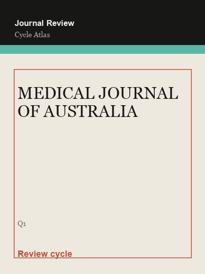 MEDICAL JOURNAL OF AUSTRALIA 临时占位封面
