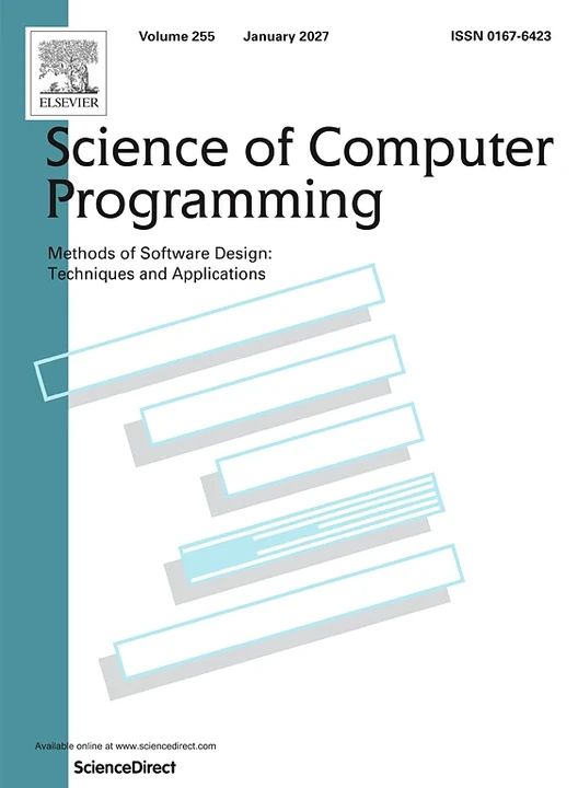 SCIENCE OF COMPUTER PROGRAMMING 期刊封面