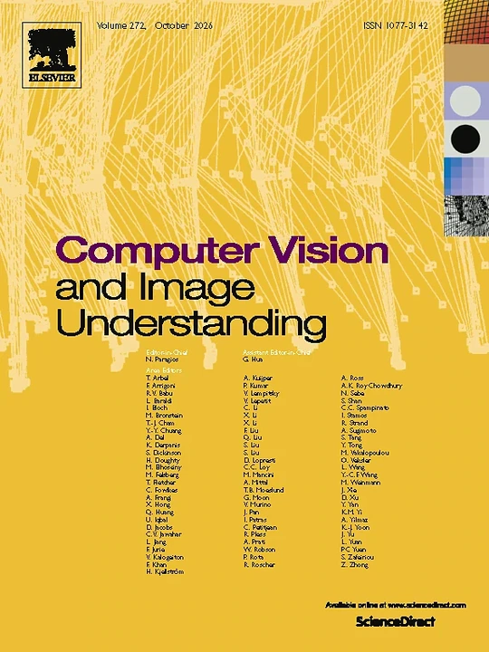 COMPUTER VISION AND IMAGE UNDERSTANDING 期刊封面