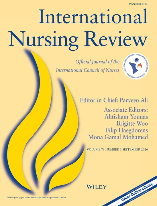 INTERNATIONAL NURSING REVIEW 期刊封面