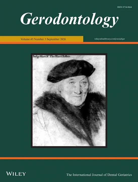 GERODONTOLOGY journal cover