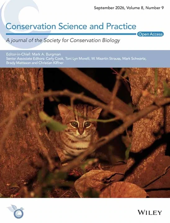 Conservation Science and Practice journal cover
