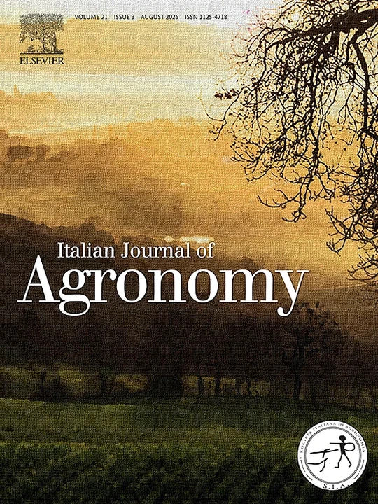 Italian Journal of Agronomy journal cover
